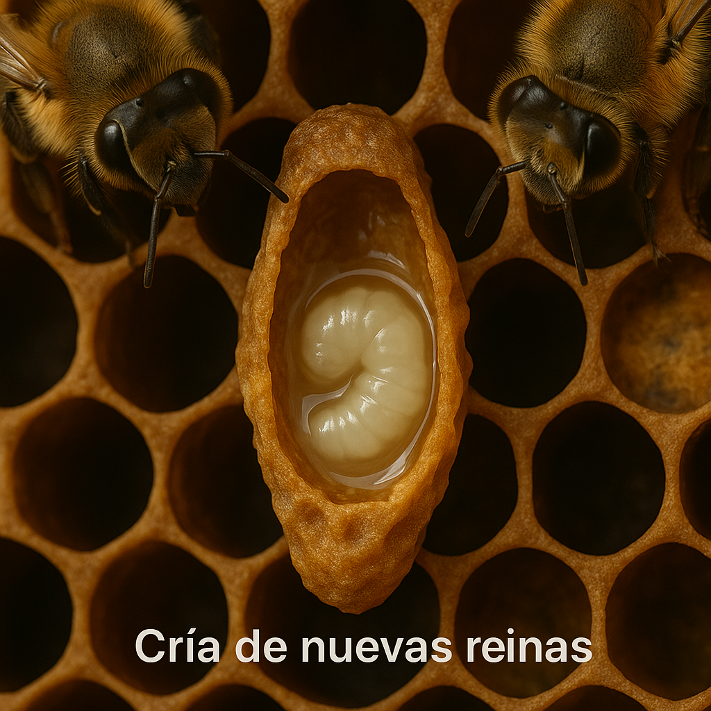 Fase 13: Cría de nuevas reinas